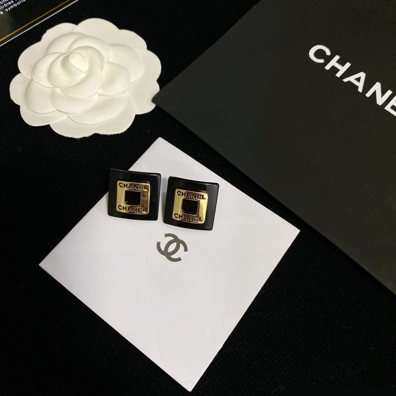 Ch*el earrings